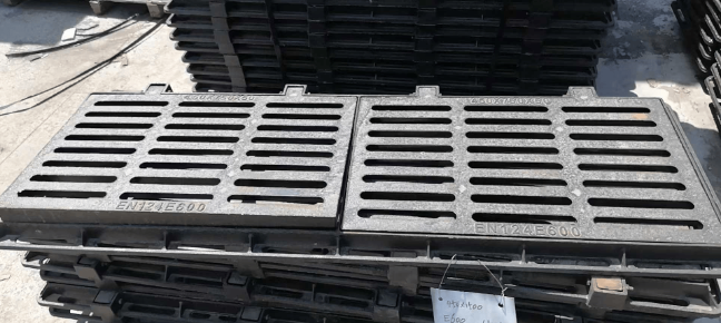 永定球墨铸铁连体双篦展示