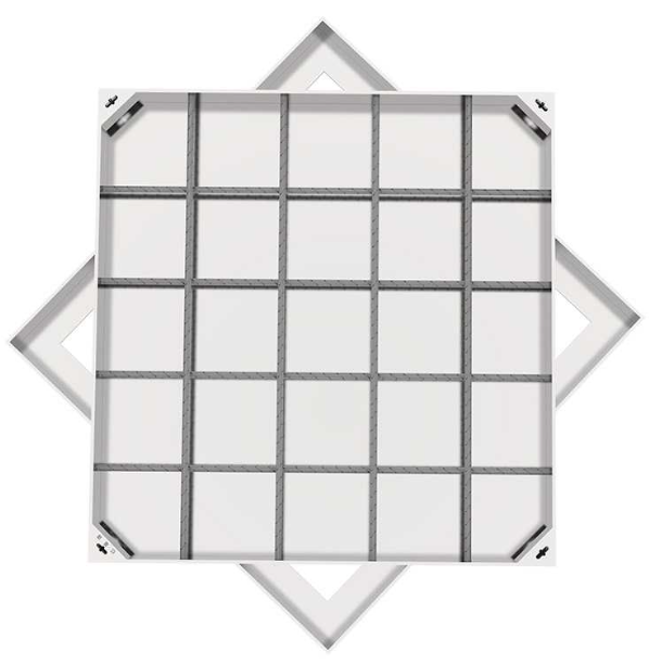 永定不锈钢方井展示